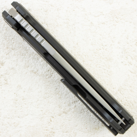 Нож NOC Knives MT-30, M390, DLC Stainless Steel Handle with Titanium Gray Inlay, MT-3008 Нож NOC Knives MT-30, M390, DLC Stainless Steel Handle with Titanium Gray Inlay, MT-3008