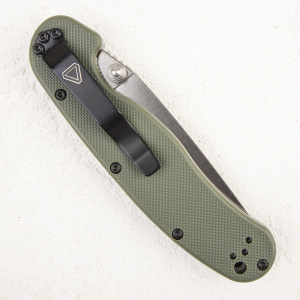 Нож Ontario Rat 2, AUS-8, Satin, Olive Handle, 8860OD - складной туристические ножи из стали Нож Ontario Rat 2, AUS-8, Satin, Olive Handle, 8860OD - складной туристические ножи из стали