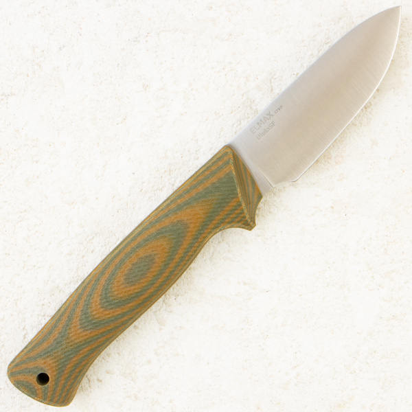 Нож OWL Ulula S F, Elmax Cryo, G10 Sand/Olive, Kydex