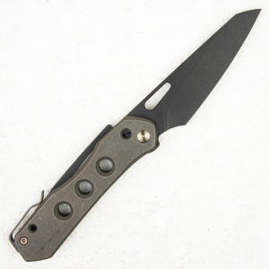 Нож WE Knife Vision R, 20CV Reverse Tanto, Titanium Bronze, Snecx Tan Design - складной туристические ножи из стали Нож WE Knife Vision R, 20CV Reverse Tanto, Titanium Bronze, Snecx Tan Design - складной туристические ножи из стали
