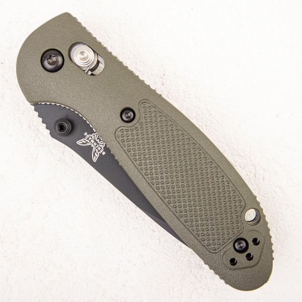 Нож Benchmade 557BKOD Mini-Griptilian Tanto Black Plain, Olive Drab