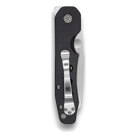 Нож Spyderco Smock, чёрные карбон и G10, C240CFP — фото 2