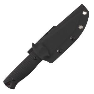 Нож HOT Knife Hoot, Cerakote Orange, D2, G10 Black Handle, Kydex