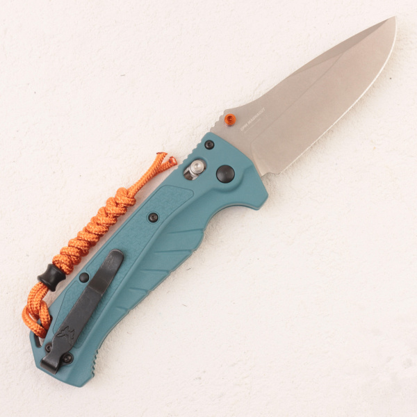 Нож Benchmade Adira, MagnaCut, Depth Blue Grivory Handle, 18060, (Water Collection)