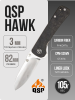 Нож QSP Hawk, CPM S35VN, Carbon fiber