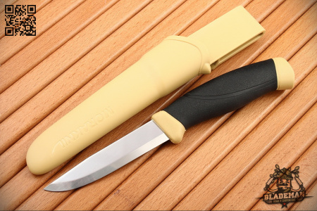 Нож Morakniv Companion Desert, нерж. сталь - купить в интернет-магазине Blademan