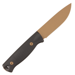 Нож HOT Knife Hoot, Cerakote Bronze, D2, G10 Black Handle, Kydex