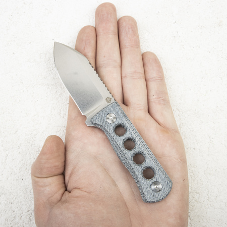 Нож QSP Canary, 14C28N, Micarta Denim