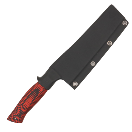 Нож OWL S160 F Мини-Шеф, N690 Cryo, G10 Black/Red, Kydex