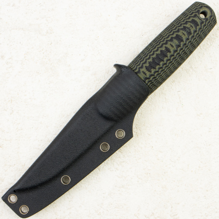 Нож OWL North XS F, N690 Cryo, G10 Black/Olive Handle, Kydex