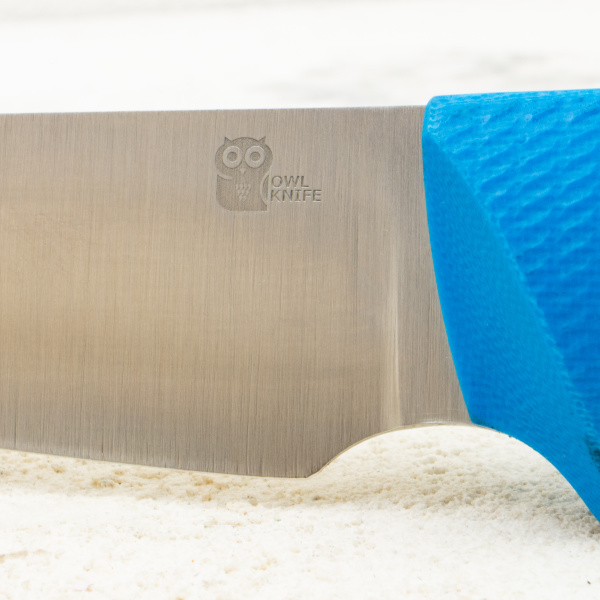 Нож OWL Ulula S F, N690 Cryo, G10 Blue, Kydex