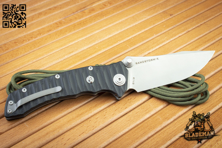 Нож Maxace Sandstorm-K, Bohler K110, G10 Black Нож Maxace Sandstorm-K, Bohler K110, G10 Black - купить в интернет-магазине Blademan