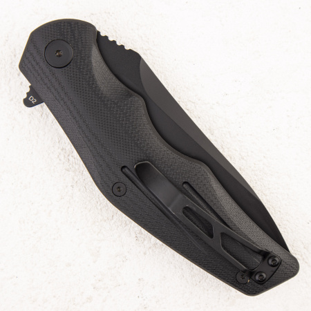 Нож QSP Pangolin, D2 Black Titanium Coated, G10 Black - купить в интернет-магазине Blademan