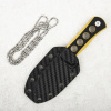 Нож QSP Canary, 14C28N, G10 Black/Yellow - купить в интернет-магазине Blademan