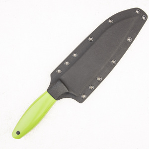 Нож Apus Knives Santoku, N690, G10 Green, Kydex Black