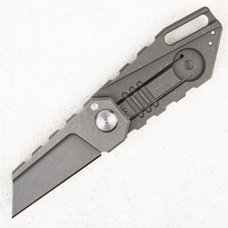 Нож Quartermaster Yoda, S35VN, Titanium Gray