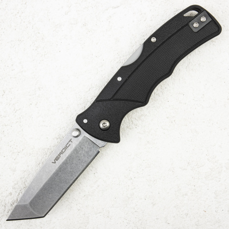 Нож Cold Steel Verdict, FL-C3TSS, 4116 SS Tanto, GFN Black