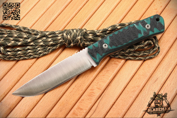 Нож OWL Barn F, PGK, Микарта Black-Green, KYDEX - купить в интернет-магазине Blademan