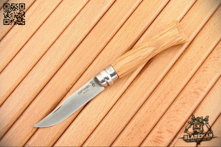 Нож Opinel №6, Нержавеющая сталь, Дуб, Коробка - купить в интернет-магазине Blademan