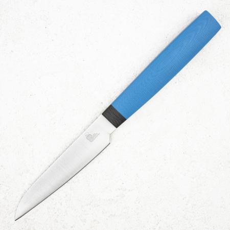 Нож овощной OWL P100 F, N690 Cryo, G10 Blue