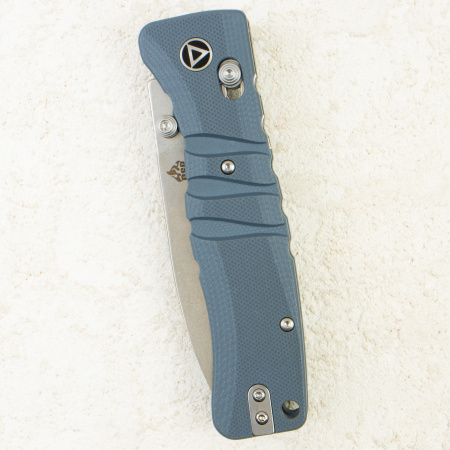 Нож QSP Ripley, Stonewashed 14C28N, G10 Gray, QS160-B1