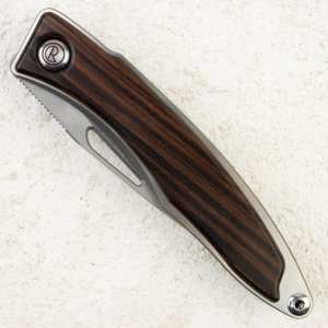 Нож Chris Reeve Mnandi Macassar Ebony Inlay, CPM S45VN, Titanium/ Macassar Ebony, MNA-1016 Нож Chris Reeve Mnandi Macassar Ebony Inlay, CPM S45VN, Titanium/ Macassar Ebony, MNA-1016