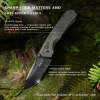 Нож Remette Rhino, 14C28N, Micarta Black Handle, MC25B