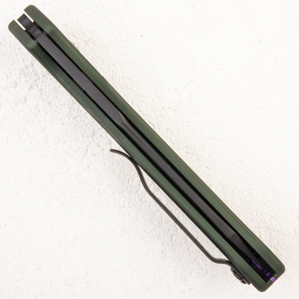 Нож Benchmade Osborne Automatic, S30V Black, Aluminum Green, 9400BK