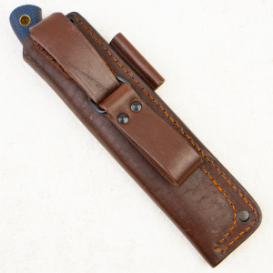 Нож Южный Крест Шершень L, CPR, Конвекс, Микарта Синяя, Насечка Нож Южный Крест Шершень L, CPR, Конвекс, Микарта Синяя, Насечка - купить в интернет-магазине Blademan