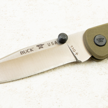 Нож Buck 110 Slim Pro TRX, CPM S30V, G10 Green, 0110GRS3-B Нож Buck 110 Slim Pro TRX, CPM S30V, G10 Green, 0110GRS3-B