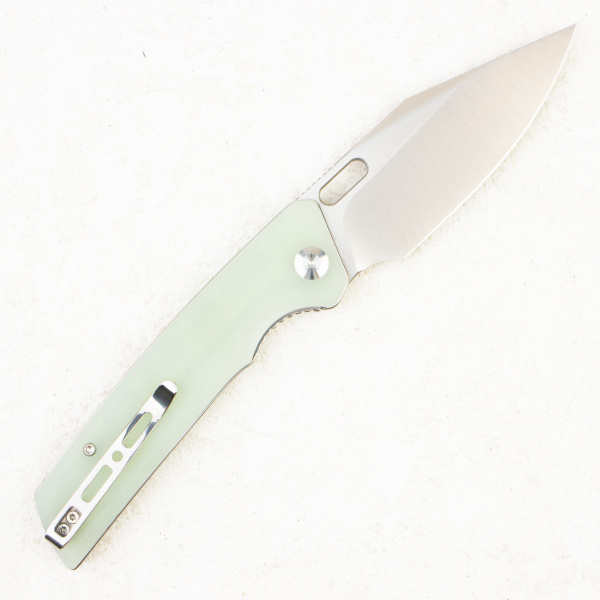 Нож SENCUT GlideStrike Thumb Hole Knife Natural Coarse G10, S23018-2