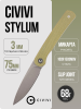 Нож CIVIVI Stylum, 10cr15comov, Micarta Olive, C20010B-B Нож CIVIVI Stylum, 10cr15comov, Micarta Olive, C20010B-B