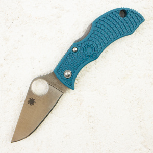 Нож Spyderco Manbug, K390, FRN Blue, MFPK390 Нож Spyderco Manbug, K390, FRN Blue, MFPK390
