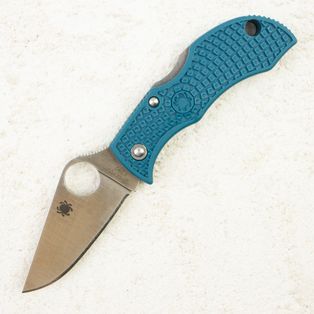 Нож Spyderco Manbug, K390, FRN Blue, MFPK390 Нож Spyderco Manbug, K390, FRN Blue, MFPK390
