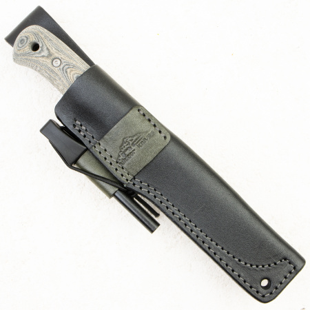 Нож N.C. Custom Flint, AUS-10, Micarta Grey, NCC103-A10/MC