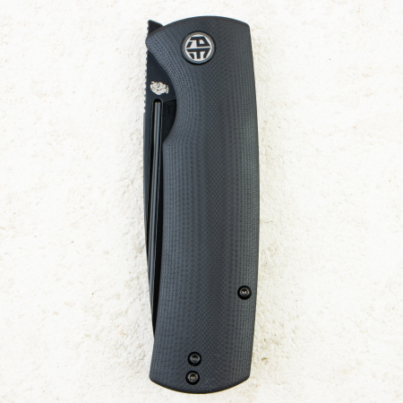 Нож Petrified Fish Beluga, K110, Black Stonewash, G10 Black Handle, PFP01DW Нож Petrified Fish Beluga, K110, Black Stonewash, G10 Black Handle, PFP01DW