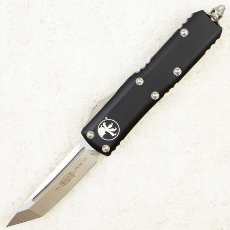 Нож Microtech UTX-85 Tanto, Satin, M390, Aluminium Black, 233-4