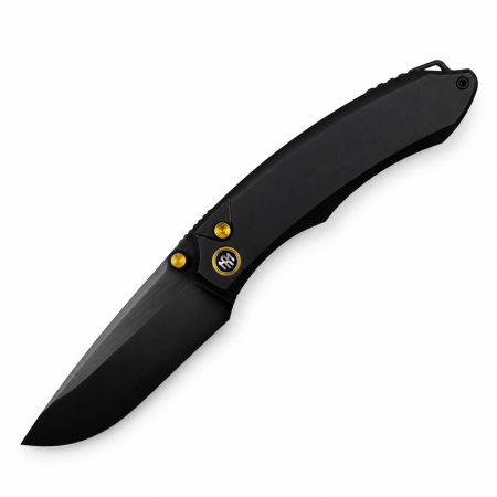 Нож Remette Wild Species, M390, Titanium Black DLC, Button Lock, WD108-N2