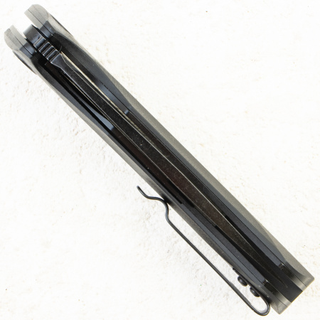 Нож Petrified Fish Pub, D2, Stonewashed, Carbon Fiber/G10 Black Handle, PF838CDW Нож Petrified Fish Pub, D2, Stonewashed, Carbon Fiber/G10 Black Handle, PF838CDW