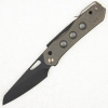 Нож WE Knife Vision R, 20CV Reverse Tanto, Titanium Bronze, Snecx Tan Design Нож WE Knife Vision R, 20CV Reverse Tanto, Titanium Bronze, Snecx Tan Design