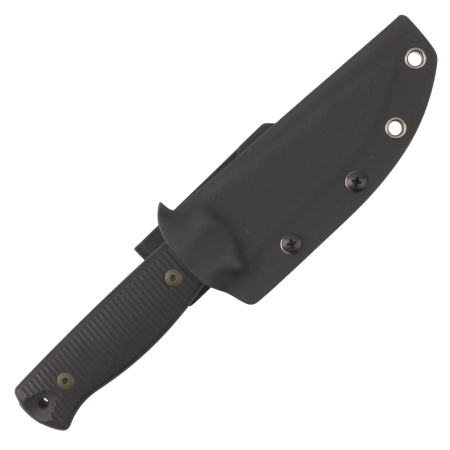 Нож HOT Knife Hoot, Cerakote Turtle Camo, D2, G10 Black Handle, Kydex