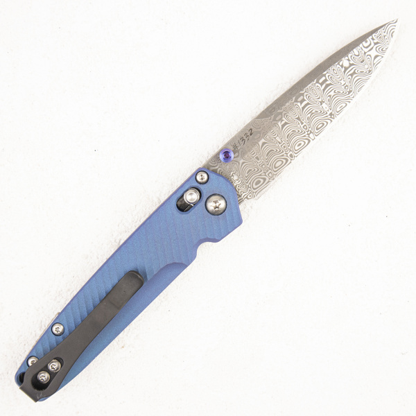 Нож Benchmade Valet Gold Class Limited, Damasteel, Titanium