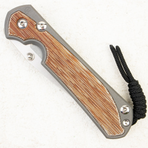 Нож Chris Reeve Large Sebenza 31 Inlay, CPM MagnaCut, Titanium / Natural Canvas Micarta - складной туристические ножи из стали Нож Chris Reeve Large Sebenza 31 Inlay, CPM MagnaCut, Titanium / Natural Canvas Micarta - складной туристические ножи из стали