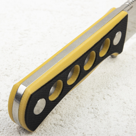 Нож QSP Canary, 14C28N, G10 Black/Yellow - купить в интернет-магазине Blademan