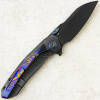 Нож Remette Kestrel, DLC, S35VN, Titanium Black/Timascus Handle, RTPO-E Нож Remette Kestrel, DLC, S35VN, Titanium Black/Timascus Handle, RTPO-E