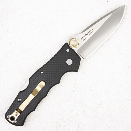 Нож Cold Steel Golden Eye Elite, S35VN, Carbon Fiber Black, CS62QCFS