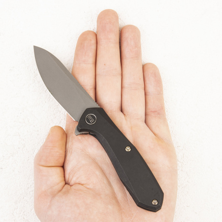 Нож WE Knife Mote, S35VN Gray, Titanium Black