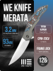 Нож WE Knife Merata, CPM 20CV, Titanium/ Nebula Fat Carbon Fiber. LIMITED EDITION Нож WE Knife Merata, CPM 20CV, Titanium/ Nebula Fat Carbon Fiber. LIMITED EDITION
