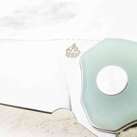 Нож QSP Walrus, D2 Tool Steel, G10 Jade Handle, QS151-A1