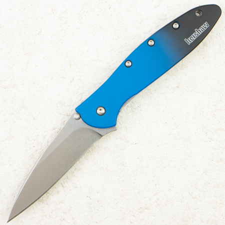 Нож Kershaw Leek, CPM MagnaCut, Blue Aluminium Handle, 1660GBLU